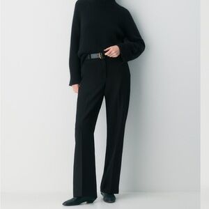 Babaton Black Wool Women's Pants Size 2